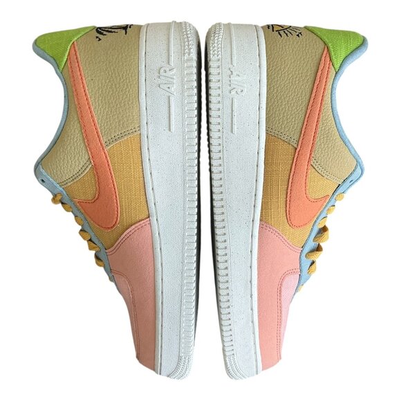Nike Air Force 1 Low '07 LV8 Next Nature Sun Club (DQ4531-700) Multi Color M8.5 - Picture 5 of 15